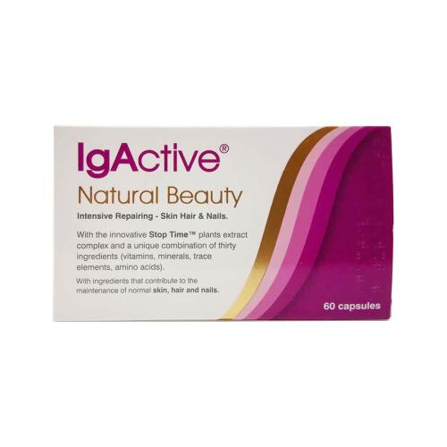 IgActive Natural Beauty Συμπλήρωμα Διατροφής για Δυνατά Μαλλιά & Νύχια 60caps